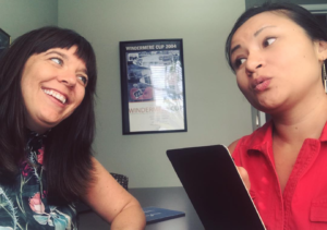 Marguerite and Alyssa